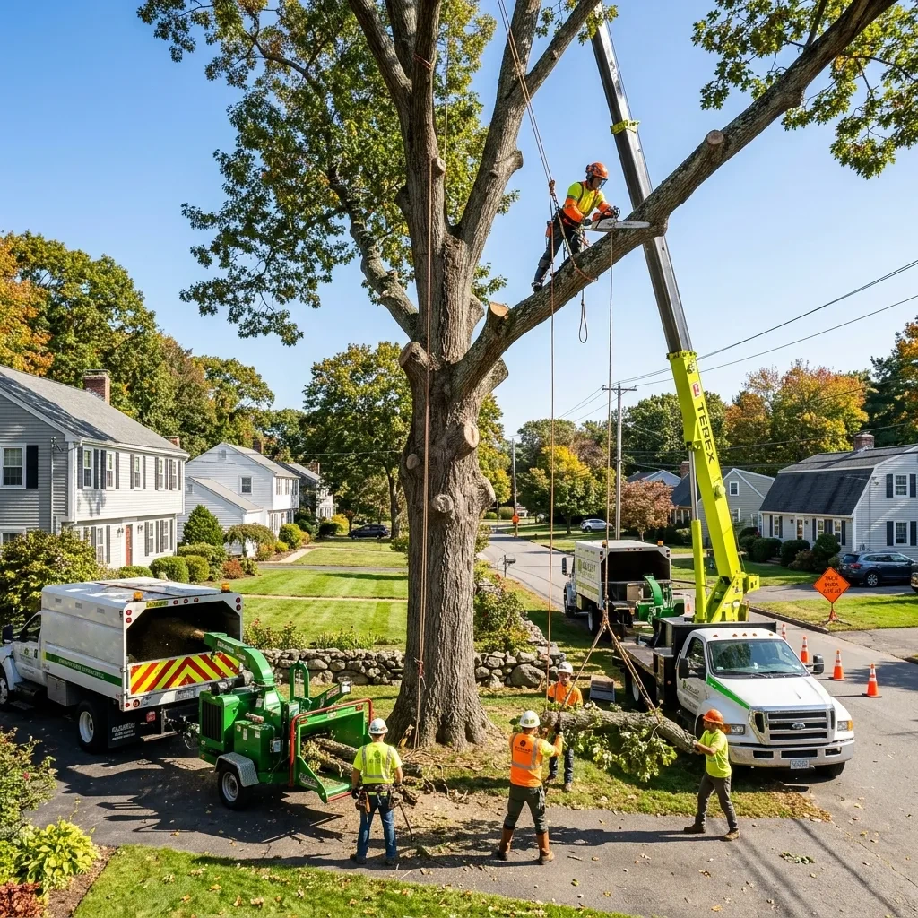 Professional tree removal in Providence RI